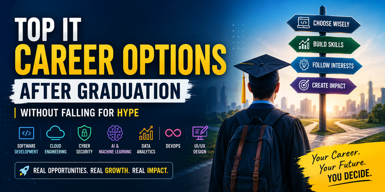 Top IT Career Options After Graduation (Without Falling for Hype)