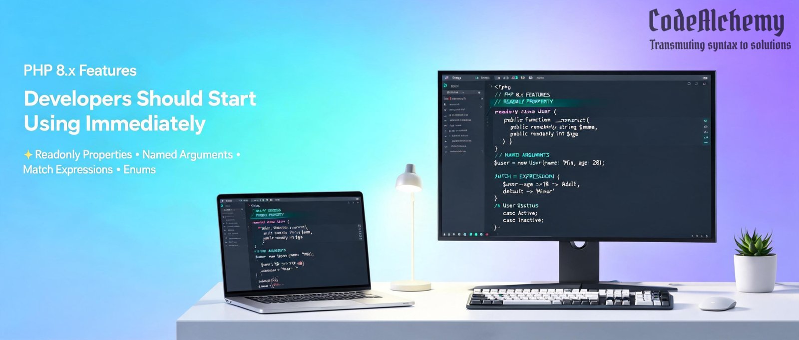 PHP 8.x Features Developers Should Start Using Immediately-Blog Image